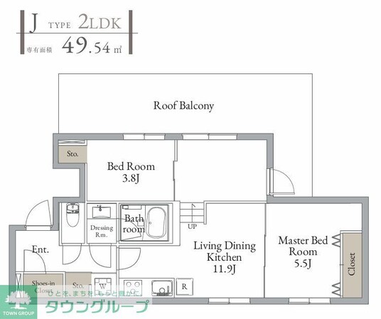 LiveFlat西荻窪の物件間取画像
